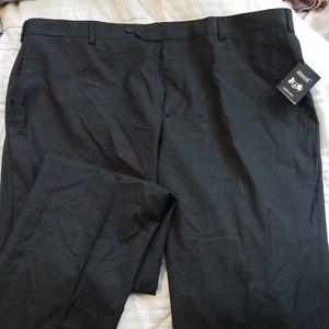 NWT Men's Charcoal Santorelli Dress Pants